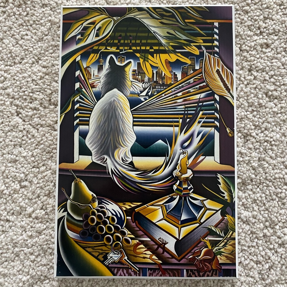 Artist painting